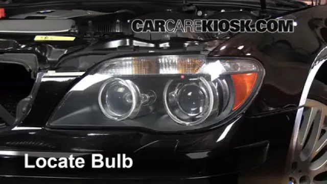2007 BMW 750Li 4.8L V8 Éclairage Feux de croisement (remplacer l'ampoule)